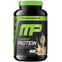 MusclePharmのコンバットの蛋白質の粉、バニラの味、生産的なワークアウトのための燃料筋肉、5つの蛋白質の源はWheyの蛋白質の隔離剤及び卵のアルブミン、グルテンフリーの2のlb、25のサービングを含んでいました