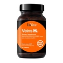 Invite Health Veins Hx® - 静脈と循環の健康をサポート - ビタミンC、Citrus Bioflavonoid、馬の栗の種子、Gotu Kola、Bilberry Fruit - 60錠