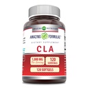 アメージングフォーミュラ CLA アミノ酸サプリメント | 1000 Mg / サービング | Softgels | Non-GMO | Gluten-Free | 米国製(1パック、240 カウント)