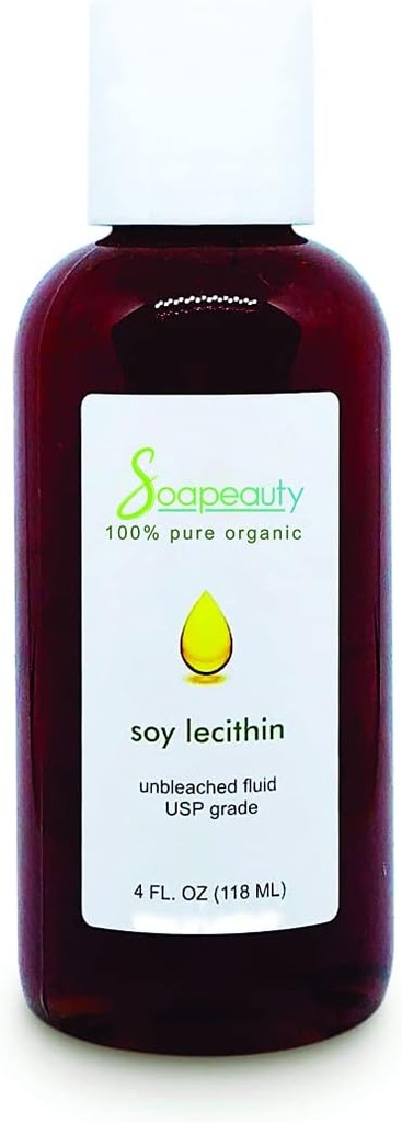 石鹸Lecithinの大豆のUnbleachedの液体の皮の毛の釘の健康4 OZへの7 LBS (サイズ:8 OZ)
