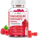 最高のマグネシウムのGlycinate Gummies-300mg、女性のためのGlycinateのマグネシウムの補足、高い吸収のマグネシウムのビタミンのGummy (60)のビーガンCont、柔軟性及び接合箇所の健康の補足