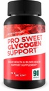 Pro Sweet Glycogen Support - Our Best Sweet Blood Support Supplement - Sugar Health Blood Health & Blood Circulation Support Supplement for Sugar Balance & Circulation Blood Boost Blood Vessel Support