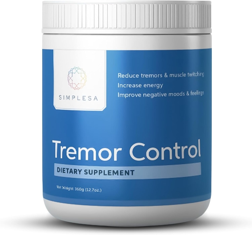 Simplesa Tremorコントロール、L-アルギニンアルファケトグルタレートサプリメント、GABA、Ubiquinol、ナイアシン、360g AAKGパウダーサプリメント、 Tremorコントロール、および筋肉健康をサポート