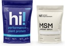 Human Improvement Vanilla Performance Protein and MSM Cellular Detox Bundle