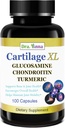 Cartilage XL Plus Glucosamine, Chondroitin & Turmeric. Joint Support Supplement. Antioxidant Properties. 100 Capsules