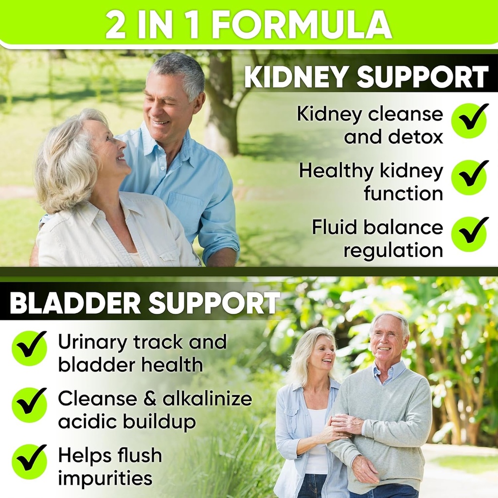 NutraPro Kidney Cleanse Detox & Repair and Bladder Support - Kidney Restore for Chanca Piedra,Cranberry, Juniper Berries for Detox and Bladder Health.60 デイサプライ.