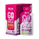 BARE PERFORMANCE NUTRITION, BPN Go Gel Endurance, 24g 炭水化物 & 100 カロリーパックあたり, ビーガン + グルテンフリーランニングゲル, 10 シングルサービングパック, カフェインミックスベリー