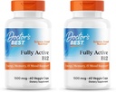 医師のベストフルアクティブB12 1500 mcg、非GMO、ビーガン、グルテンフリー、サポート健康的なメモリ、気分と循環、60 カウント(パッケージ 2)