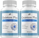Quietum Plusブレインサプリメントカプセル - 強化されたメモリと焦点の丸薬、QuietumPlusサポートとレビュー(2パック - 120カプセル)のためのオールナチュラル最大強度フォーミュラ