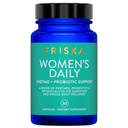 FRISKAの女性の毎日の消化酵素およびプロバイオティクスの補足、女性消化器の健康のための高度の自然なサポート、戦いの膨脹、消去の消化器、サポート栄養素の吸収、30のカプセル