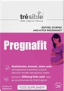 Trèsible Women's Prenatal Pregnancy and Postnatal Supplements | Pregnafit 28錠 | CoQ10、葉酸、ビタミンD、亜鉛 | ベジタリアン、グルテンフリー、ハラール | 合成バインダーやコーティングなし