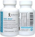 NAC MAXTM - 究極のN-アセチルシステインブレンド - 免疫システムをサポート - 呼吸器の健康 - 肝臓の健康 - NAC単独でより良い