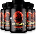 5パック)Keskara Pills for Men、Keskara Capsule、Keskara Male Supplement、Premium Performance Support、Natural Formula for Muscle Growth and Total Health、公式レビュー(300カプセル)