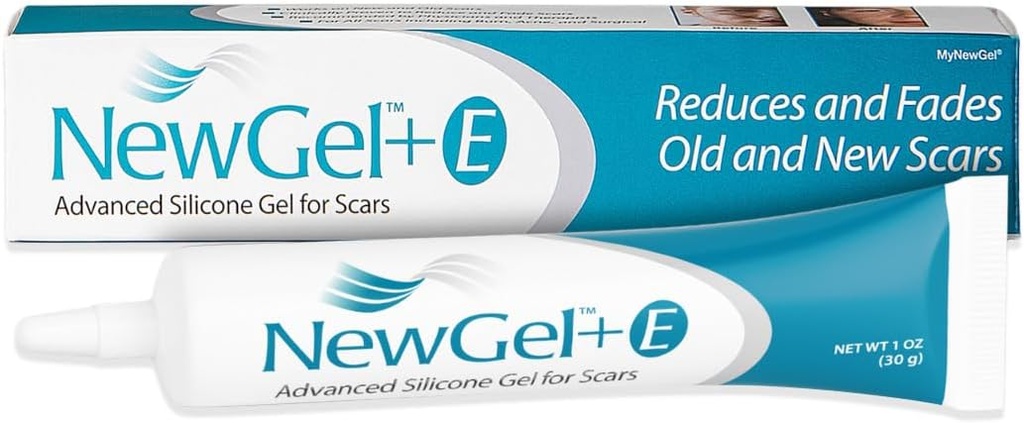 MyNewGelによるニューゲルプラススカーゲル オールド&ニュースカーズwビタミンE、手術、ケロイド、バーン、フェイシャルブレミッシュス(30グラム)用 - 1オンス