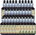 ブラックヘナ(True Indigofera Tinctoria)チンキ、液体抽出物(ブランド名:HerbalTerra、米国製)30x2 fl.oz(30x60 ml)