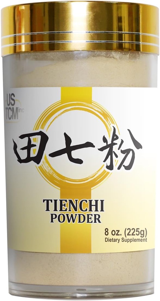 100%の純粋なチエンチの粉のPseudoginseng NotoginsengのSanqiの粉TienchiのGinsengの粉田七粉120mesh (8oz)