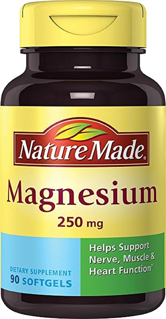 性質はマグネシウム250のmgの液体のSoftgels 90のeaを(6のパック)作りました