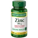 Nature's Bounty 亜鉛 50 mg の小冊子, Unflavored, 100 カウント, 2 のパック