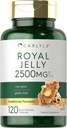 Carlyle Royal Jelly Capsule | 2500mg | 120カウント | GMOとグルテンフリーのフォーミュラ | 伝統的なサプリメント