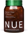 The Nue Co. Barrier Clear Probiotic, Gut-Skin Axis Acne Formula, for All Skin Types, 30 Capsules