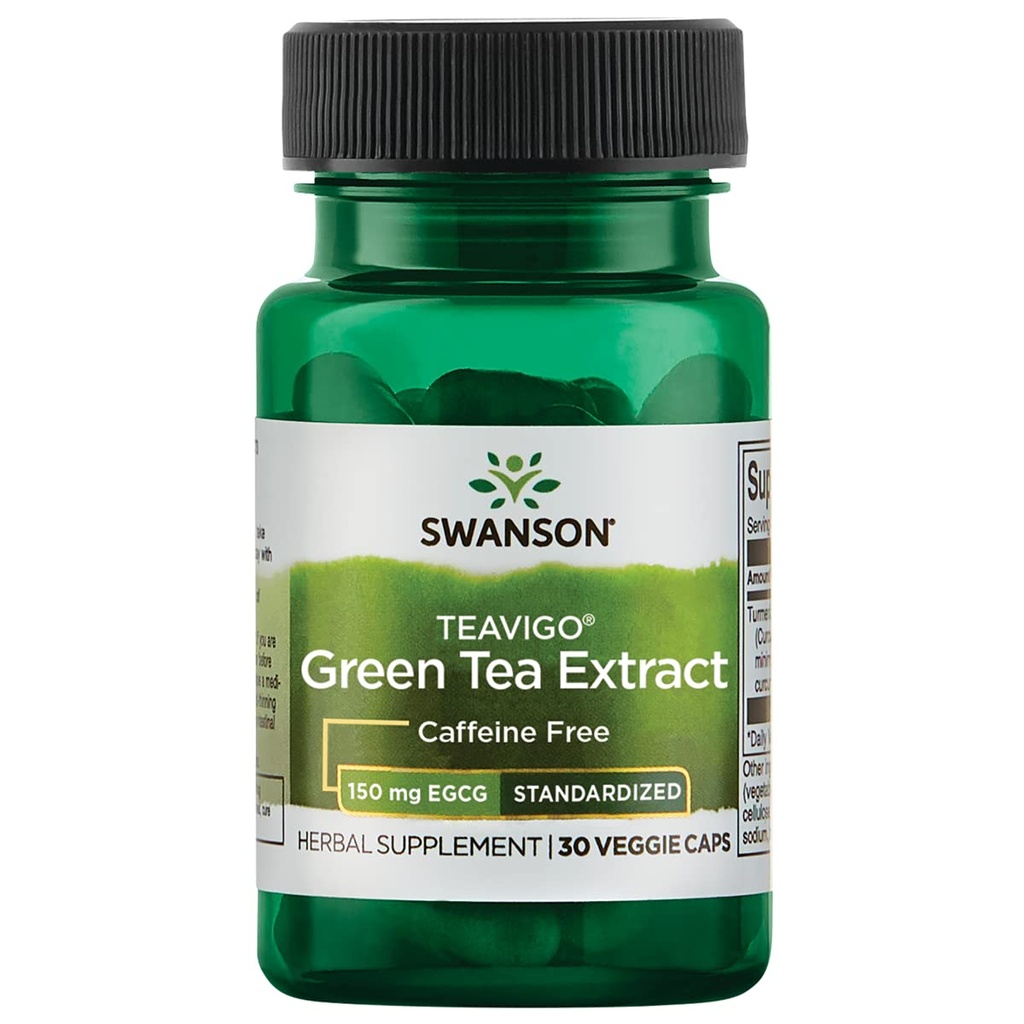 スワンソンTEAVIGO GRNの茶150MG EGCG 30VEGの帽子