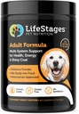 ステージ2:犬のためのマルチビタミン大人の式 | 体重管理のオールインワンサポート、消化の健康、ヒップ&ジョイント痛み、ストレス&不安&その他、すべての自然 - 獣医は承認しました