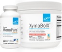 XYMOGEN Omega MonoPure 1300EC (120 サービング) + XymBolX (30 サービング) バンドル - 心血管 + 認知サポート、筋肉回復 - 非GMO