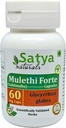 Mulethi Forte カプセル 500 mg. 60 Veg. カプセル | Yasthimadhu (Glycyrrhiza Glabra) 男性と女性のための抽出カプセル | アーユルヴェーダハーブサプリメント/救済 | 10:1 フォルテ (1 ボトル 60 カプセル)