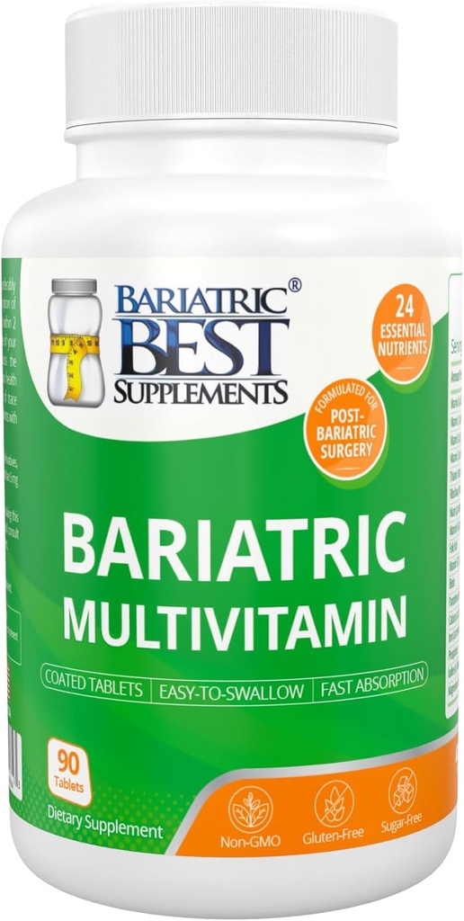後Gastricバイパス及び袖の外科のための鉄が付いているBariatric Multivitamin、エネルギー補足、90のタブレット、ASMBSのガイドラインごとのBariatricの外科医によってフォーミュレートされる24の必要な栄養素