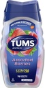 TumsのAntacid/Calciumの補足、余分強さ750のChewableタブレット、TUMS (元の版)によるAsorted Berries 96のタブレット