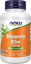NOW Supplements, Slippery Elm (Ulmus rubra) 400 mg, Herbal Supplement, 100 Veg Capsules