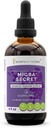 Secrets of the Tribe - Migra Secret, Headache/Migraine Support, Herbal Supplement Blend Drops Alcohol-Free Liquid Extract (4 fl oz)