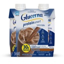 Glucernaの蛋白質のスマートな糖尿病の心配のシェイク、チョコレート、血糖管理、30g蛋白質、150カロリー、飲み物への準備、11のflozのびん、4のパックへの準備
