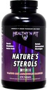 健康な「N Fit Nature's Sterols 270錠 - アミノ酸、ハーブ、刺激なしのエネルギー、および電解液で腺鏡。