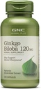 GNCの草のプラスのGinkgoのBiloba 120mgの補足、ベジタリアン、サポート精神的な鋭さ、100のサービング