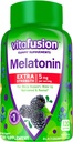 Vitafusion繊維の井戸適合のグミ、90の計算および余分強さのMelatoninのグミ、120の計算の束