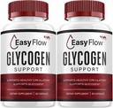 (2パック) EasyFlow Glycogen – Easy Flow Capsule Cleaner, EasyFlow Pills, 全体的なウェルネスのための高度な式, Easy Flow Glycogenのレビュー, 120カプセル