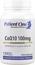 患者様1コエンザイムQ10(CoQ10)100mg | 心と血管の健康を支える抗酸化サプリメント | オーガニックオリーブオイルで | 120カプセル