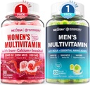 人のMultivitaminのグミー60の計算+女性Multivitaminのグミー60の計算