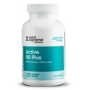 Nutri最高アクティブ50 Plus、CoQ10、Lutein、ALA、およびTurmeric、健康な老化およびVitality、120の野菜カプセルのための高度の方式