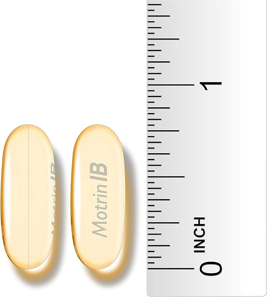Motrin IBの液体のゲルIbuprofenの痛みのRelieverの熱心な減力剤のカプセル120のct箱-箱ごとの24。