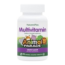 Natures Plus動物のパレード子供用咀嚼可能なマルチビタミン - グレープ風味 - 90アニマルシェイプ錠 - 健康と健康を促進する - ベジタリアン、グルテンフリー - 45サービング
