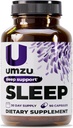 UMZUのマグネシウムの睡眠サポートはGABAおよびL-Theanine、完全なボディ弛緩および気分サポート、非メラトニンの方式- 180のカプセルと補います