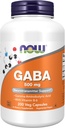 NOW GABA 500 mg,200 Veg Capsules