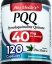 FITO MEDIC'S Lab | pqq |120 カプセル |40 mg | pqq サプリメント| pqq サプリメント 40 mg | pyrroloquinoline Quinone | 濃縮エキス | Ultra 高吸収