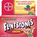 Flintstonesの子供のMultivitaminのプラスの鉄のChewableタブレット、60計算(3)のパック