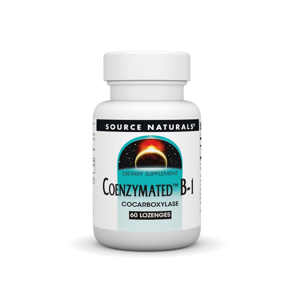 源の自然な Coenzymated B-1 25mg の速い代理の Thiamin Cocarboxylase の速い分解 - 60 の Lozenges