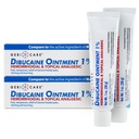 GeriCare Dibucaine Hemorroid Ointment 1% 痛み-Relief Hemorrhoid Cream |痔疾・病理学的|焼却・かゆみのクイックリリーフ | 速攻防外痔の治療 1oz (2パック)