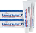 GeriCare Dibucaine Hemorroid Ointment 1% 痛み-Relief Hemorrhoid Cream |痔疾・病理学的|焼却・かゆみのクイックリリーフ | 速攻防外痔の治療 1oz (2パック)