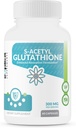 eXplicit Supplements S-Acetyl Glutathione SAG 300mg Per Dose, Acid-Resistant Caps, Made in The USA - 60 Capsules